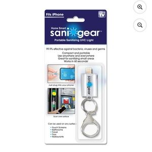 Box of 5 Sanitizing Lights for iPhone - Portable Sanitizing UVC Light